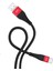 SL003 USB To Type-C 3A Hızlı Şarj ve Data Kablosu Siyah 1.2 Metre 1