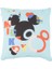 Mickey Funny Lisanslı Karakter BASKILI%100 Pamuk Kırlent, Çok Renkli, 40X40 cm 3