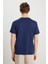 Regular Fit Small Logo Lacivert Erkek T-Shirt MW70MD3335 5