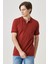 Regular Fit Bordo Erkek Polo Yaka T-Shirt MW211837800 1