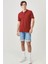 Regular Fit Bordo Erkek Polo Yaka T-Shirt MW211837800 2