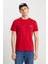 Regular Fit Small Logo Kırmızı Erkek T-Shirt MW70MD33UU 1