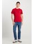 Regular Fit Small Logo Kırmızı Erkek T-Shirt MW70MD33UU 2