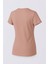 Kiraz Baskı Gül Kurusu Kadın T-Shirt Model 3 3