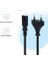 Home Ps3 / Ps4 / Ps5 / Xbox Series S-X Uyumlu Güç Kablosu 1.5 Metre 2pin Güç Kablosu Projeksiyon - Monitör - Tv Universal 2pin Güç Kablosu Teyp Fişi (1) 2