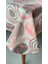 Örtüsü Duck Keten 150 x 180 cm (Pembe Yuvarlak) 1