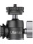 U-60 Vlog Top Kafa Ball Head Tripod Kafa, Siyah 2