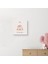 Bebek Odası Için Minimal Unicorn Tasarımlı Kanvas 25 x 25 cm 2