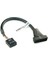 9 Pin USB 2.0 Dişi 19 Pin USB 3.0 Erkek Çevirici Dönüştürücü Adaptör Kablosu 4584 1