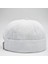 Hiphop Erkek Takke Şapka Docker %100 Pamuk Beyaz 3