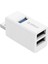 3 Port Usb3.0 USB Taşınabilir 5gbps Yüksek Hızlı Mini Çoklayıcı Hub, Beyaz, MINI-U32-WH 1