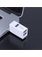 3 Port Usb3.0 USB Taşınabilir 5gbps Yüksek Hızlı Mini Çoklayıcı Hub, Beyaz, MINI-U32-WH 2