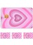 Aksesuar 4 Adet Pembe Kalpli Kart Kaplama Sticker Kart Etiketi 1