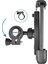 HT-T45 Motosiklet Telefon Tutucu Bisiklet Telefon Tutucu Motor ve Bisiklet Gidonu Için 360 Dönebilen Telefon Tutucu 4.5" - 6.5" 2