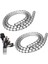 Spiral Kablo Kanalı Kablo Fiş Düzenleyici Toplayıcı Tutucu Gri, 1 mt x 20 mm (2 Adet) 1