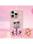 iPhone 15 Pro Max Uyumlu 3D Gözlük Fermuar Beauty Kedi Nakış İşlemeli Kabartmalı Cool Cute Kılıf 6