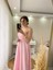 Melinda Ip Askılı Pembe Elbise 4