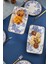 10 Parça Spring Beyaz Gold Pasta Servis Sunum Çeyiz Seti Kahvaltı Seti 10