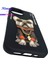 iPhone 15 Pro Uyumlu 3D Gözlük Zincir Köpek Detaylı Nakış İşlemeli Kabartmalı Cool Glasses Kılıf 6