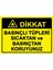 Dikkat Basınçlı Tüpleri Sıcaktan ve Basınçtan Koruyunuz Uyarı Levhası Etiket 25X35 cm 1