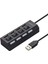 USB Hub 4*usb Siyah HDX7008 1