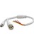 Power Jak Kablo Dc + Bnc 30CM Beyaz HDX5531 1
