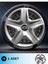 Opel Corsa C 16 Inç Jant Kapağı Amblemli Gri (1 Adet) 120 M1ADT-8 1