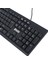 Standart Kablolu Siyah USB Q Klavye 4