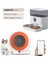 Groove Q-Clean Wi-Fi Akıllı Otomatik Kedi Tuvaleti Turuncu + Petfit Catmax Pro Plus 5l Wi-Fi Kameralı Akıllı Otomatik Mama Kabı Besleme Ünitesi Bundle 1