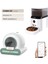 Groove Ti+ Wi-Fi Akıllı Otomatik Kedi Tuvaleti Yeşil + Petfit Autodine x 5l Wi-Fi Kameralı Akıllı Otomatik Mama Kabı Besleme Ünitesi Bundle 1