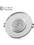 Noas YL65 1767 Iris LED Çerçeveli 4000K Yuvarlak Kristal Cam Spot Kasa - Priz ve Anahtar Için Uyumlu Çerçeve 1