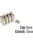 Neodyum Mıknatıs Silindir Çap 8mm , Kalınlık 10MM ( 5 Adet) 1