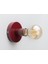 Retro,vintage,modern,rustik Bordo 1XE27 Duylu Metal Duvar Aplik 1