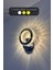Duvar Tekli Modern Aplik Kristal Taşlı LED Aplik - 3 Renk - ( Beyaz - Sarı - Gün Işığı ) 1