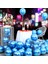 Ultra Yüksek Kalite 50 Adet Koyu Mavi Krom Balon Aynalı Parlak Metalik Balon Krom Koyu Mavi Balon 1