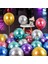 Ultra Yüksek Kalite 50 Adet Renkli Krom Balon Aynalı Balon Parlak Metalik Balon Krom Renkli Balon 1