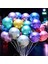 Ultra Yüksek Kalite 50 Adet Renkli Krom Balon Aynalı Balon Parlak Metalik Balon Krom Renkli Balon 2