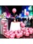Ultra Yüksek Kalite 50ADET Pembe Krom Balon Aynalı Balon Parlak Balon Metalik Balon Krom Pembe Balon 1