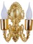 Metal Gold Kaplama Duvar Aplik Iki Kollu Klasik Saray Model AP0001 1