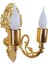 Metal Gold Kaplama Duvar Aplik Iki Kollu Klasik Saray Model AP0001 2