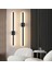 Kılıç Aplik,dekoratif Duvar Aydınlatma,modern Avize 70 cm SIYAH-4000K 1