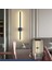 Kılıç Aplik,dekoratif Duvar Aydınlatma,modern Avize 70 cm SIYAH-4000K 2