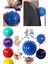 Profesyonel Fitness Cardio Pilates Büyük Boy 8 cm Dikenli Kas Duyu Uyarıcı Masaj Topu Spor Set 1