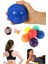 Profesyonel Fitness Cardio Pilates Büyük Boy 8 cm Dikenli Kas Duyu Uyarıcı Masaj Topu Spor Set 6