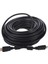 Plastik Düz Siyah 20 Metre Gold Poşetli HDMI Kablo (4887) 1