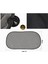 Renault Clio 2 1998-1999-2000-2001-2002-2003-2004-2005 Güneşlik Perde Arka Cam Için , Oval Tül Vantuzlu 5