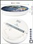 Modern World, LED Aplik, 30CM Çap,led 25WATT, Modern,duvar Aplik, Yatak Odası Aplik,yatak Başı Apli 5