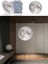 Modern Aplik-Moon LED 30 cm Çap 25WATT, Ay LED Aplik, Avize Kolay Montaj Yuvarlak Ay 3