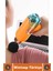Turuncu ergonomik ayarlanabilir 4 başlıklı yüksek titreşimli spor masaj aleti 3