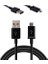 Samsung J1-J2-J3-J4-J5-J7 Micro USB Şarj ve Data Kablosu Siyah 1